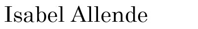 Isabel Allende Logo